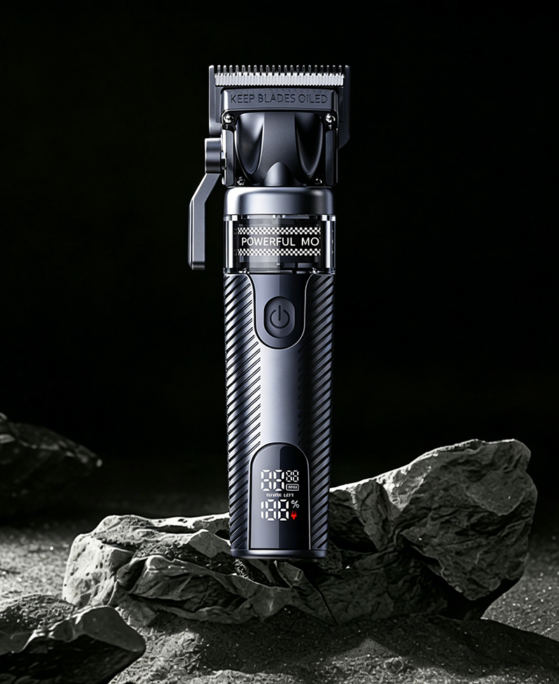 Kaming 319 Professional Hair Clipper with Brushless Outrunner Motor – Salon-Grade, Vintage Metal Body